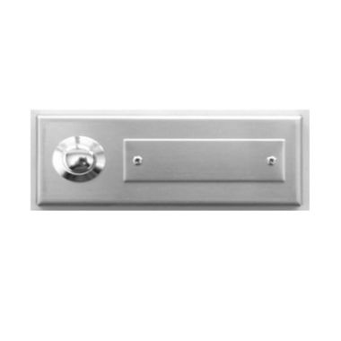 Bouton De Sonnerie Inox Mat