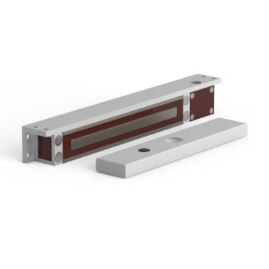 Serie ME - Mini elektromagneet ME300 (305kg) opbouw (12/24V DC) Reed + LED 