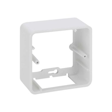 Boîtier en saillie 1xK45 - Blanc neige