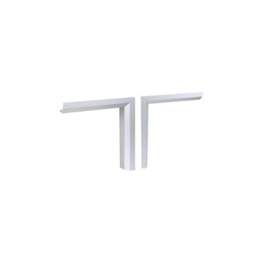 Aftakking in T-vorm voor goten Cablomax130x55 / 170x55 - Ge
