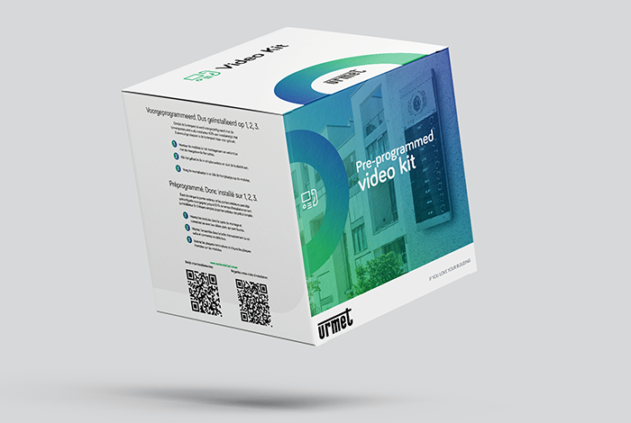 Urmet voorgeprogrammeerde video kit
