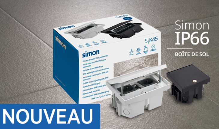 Nouveau Kits Boîtes de sol IP66 Simon