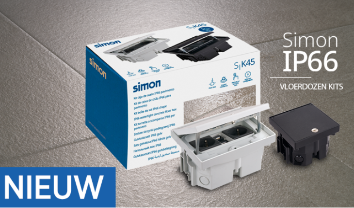 Simon Vloerdozen Kits IP66